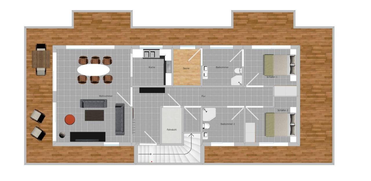 Villa Lindholm Wohnung 5 Penthouse บินซ์ ภายนอก รูปภาพ